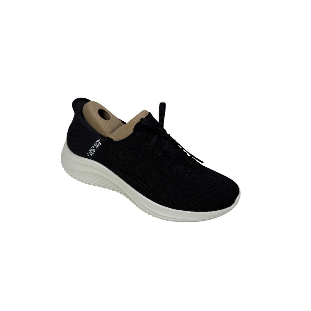 Skechers Ultra Flex 3.0 Brilliant Path Womens 8 Black Slip In Sneakers 149710